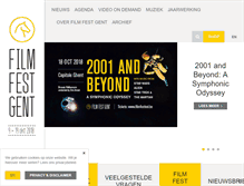 Tablet Screenshot of filmfestival.be