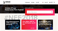 Desktop Screenshot of filmfestival.nl